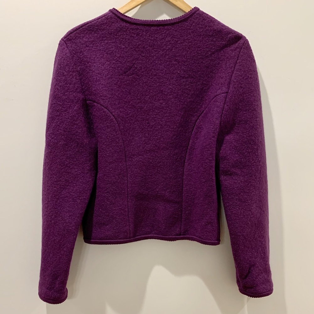 SOLD🚫Vintage 80s Geiger Wool Cardigan - Picture 2 of 12